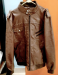 Leather Jacket - Coffee color